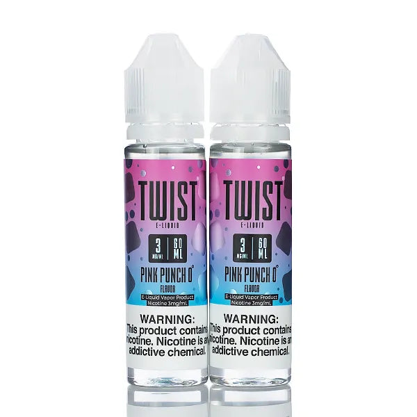 Lemon TWIST E-Liquids - Pink Punch 0° - 120ml - Black Coral